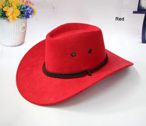 Cowboy Hats for Women with The Fields Sombreros Mujer Invierno Western American Mens Sombrero Vaquero Faux Suede