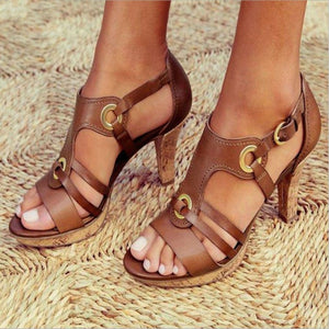 Women's Sandals Spring and Summer Plus Size Hot Sale High Heel Sandals Women Sandals Luxury Shoes Women Designers