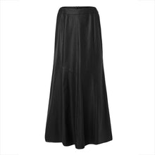 Load image into Gallery viewer, Mermaid Skirts Fashion Women Casual Solid High Waist Work Leather Skirt