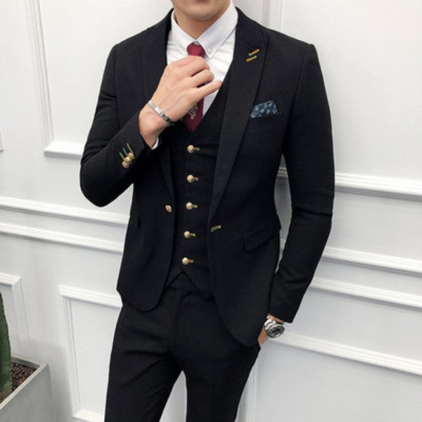 Men Brand New Slim Fit Business Formal Wear Tuxedo High Quality Wedding Dress Mens Suits Casual Costume Homme 2XL Pink