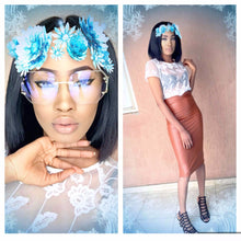 Load image into Gallery viewer, Women Pu Leather Skirt Autumn Casual Office Work Wear Body con Pencil Skirt High Waist Long Velvet Skirts