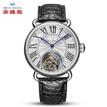 Load image into Gallery viewer, seagull watch tourbillon mechanical watch Couple watch stainless steel watch transparent watch skeleton watches luxury brand