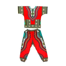 Load image into Gallery viewer, Fashion Design Dashiki Set African Printed Dashiki Dress and Pants for Women and Men