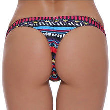 Load image into Gallery viewer, Solid color G-String Brazilian Thongs High Waist Swimsuit