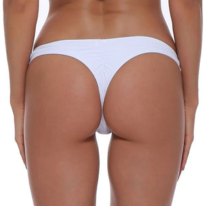 Solid color G-String Brazilian Thongs High Waist Swimsuit