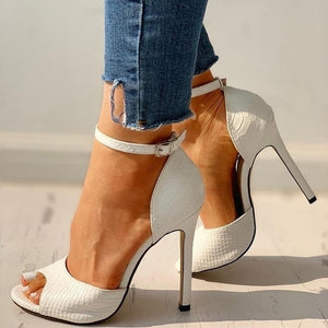 Women High Heels pump Summer Sexy Stiletto Super High Heel Sandals pump