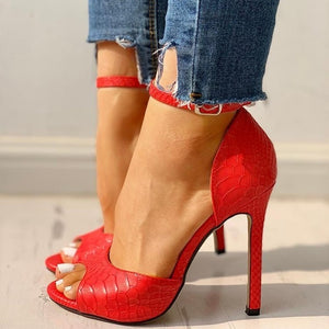 Women High Heels pump Summer Sexy Stiletto Super High Heel Sandals pump