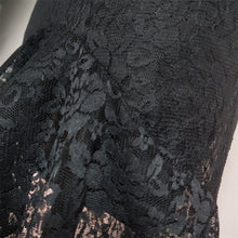 Load image into Gallery viewer, Women Black Lace Skirt High Waist Classy Elegant