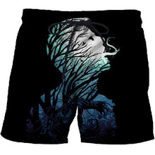 Load image into Gallery viewer, Men&#39;s shorts, men&#39;s beach shorts, Fitness shorts with quick-drying drawstring and 3D printing