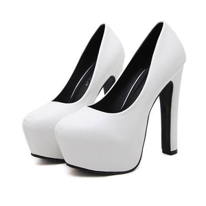 Ladies High Heels Platform Pumps High Heels Shoes