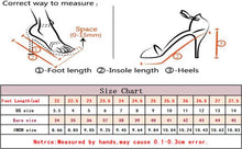 Load image into Gallery viewer, White Women Wedding Shoes Crystal Preal Ankle Strap Bridal Shoes Woman Dress Shoes Seay Pumps Sweet Party Shoes