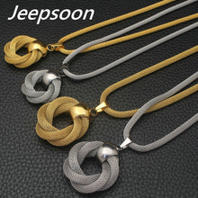 Load image into Gallery viewer, Women Stainless Steel Jewelry Sets Pendants And Earrings