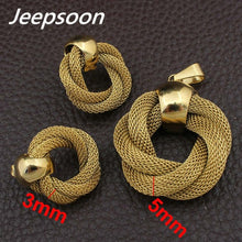 Load image into Gallery viewer, Women Stainless Steel Jewelry Sets Pendants And Earrings
