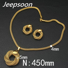 Load image into Gallery viewer, Women Stainless Steel Jewelry Sets Pendants And Earrings