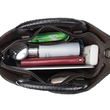 Load image into Gallery viewer, Johnature Retro Luxury Handbags Women Bags Designer 2020 New Genuine Leather Casual Tote Embossing Large Capacity Shoulder Bags