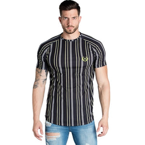 T-shirt Stripe Summer Man T shirt Fashion T Shirt Men