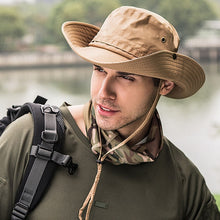 Load image into Gallery viewer, Hat Cap 2018 New Brand Fishing Hunting Brim Safari Summer Men Sun Hat Fisherman Hat