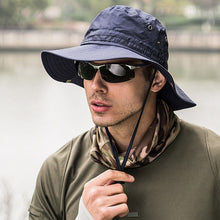 Load image into Gallery viewer, Hat Cap 2018 New Brand Fishing Hunting Brim Safari Summer Men Sun Hat Fisherman Hat