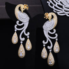 Load image into Gallery viewer, GODKI Luxury Phoenix 4PCS African Necklace Earring Sets Zircon Jewelry Sets For Women Wedding Indian Nigerian Party Jewelry Set