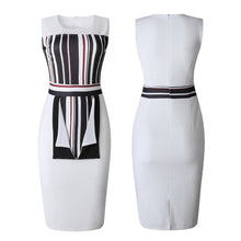 Load image into Gallery viewer, White  African Dresses For Women Traditional African Clothing Dashiki Ankara Bodycon Sundress Elegant Ropa Dama African Clothes