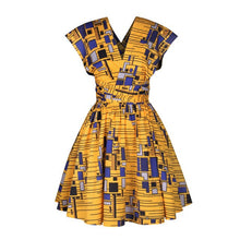 Load image into Gallery viewer, Dashiki Ankara Sundress Elegant Multiple Wear Batik African Clothes