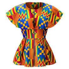 Load image into Gallery viewer, Women Kente Cloth Traditional Fashion African Print