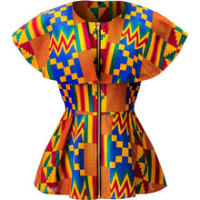 Load image into Gallery viewer, Women Kente Cloth Traditional Fashion African Print