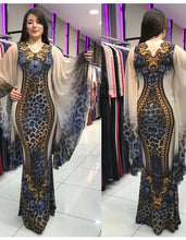 Load image into Gallery viewer, Leopard Print Printing Dress clothing African dresses for women