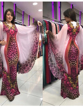 Load image into Gallery viewer, Leopard Print Printing Dress clothing African dresses for women