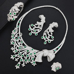 Nigerian Jewelry sets For Women Wedding Indian Bridal Jewelry Sets