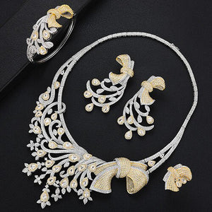 Nigerian Jewelry sets For Women Wedding Indian Bridal Jewelry Sets