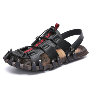 Summer Men's Sandals Breathable Beach Outdoor Shoes Summer Roman Men Sandals High Quality Sandals Slippers Soft Bottom