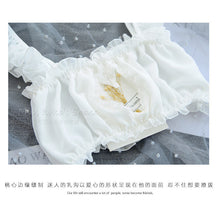 Load image into Gallery viewer, Sexy lingerie Kawaii maid Lace Costume Babydoll Erotic Uniform Sex product cosplay Clothing Deep V Neck Temptation Kitty