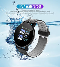 Load image into Gallery viewer, Fitness Bracelet Blood Pressure Measurement Smart Band Waterproof Fitness Tracker Watch Women Men Heart Rate Monitor Smartband