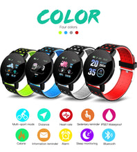 Load image into Gallery viewer, Fitness Bracelet Blood Pressure Measurement Smart Band Waterproof Fitness Tracker Watch Women Men Heart Rate Monitor Smartband