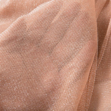 Load image into Gallery viewer, See though Beach Cover Up 2020 Sash Belt Long beach Gold Tunic Kimono o-neck Bikini