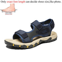 Load image into Gallery viewer, Fashion Mens Sandals Summer 2020 New Sandal Sandalias Hombre Deportivas Casual Sandles Beach Outdoor Breathable Trekking Sandle