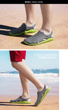 Load image into Gallery viewer, Coslony Beach Sandals Slippers with Holes Slates 2020 New Arrive Hole Breathable Shoes for Men Light Sandalias Outdoor Summer