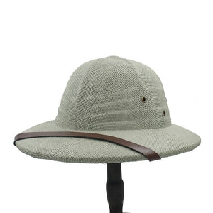 Helmet Pith Fedora Hats For Women Men Vietnam War Army Sun Hat Dad Boater Bucket Hats Safari Jungle Miners Cap