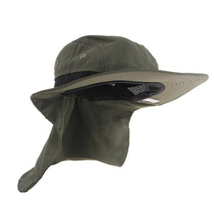 Unisex Outdoor Casual Sun Hat For Women Men Fishing Hiking Safari Outdoor Camping Visor Hat UV Protection Quick Drying Hat Cap