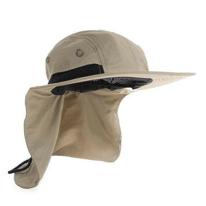 Unisex Outdoor Casual Sun Hat For Women Men Fishing Hiking Safari Outdoor Camping Visor Hat UV Protection Quick Drying Hat Cap