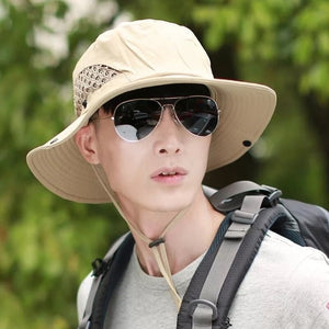 Hat Cap Fishing Hunting Safari Summer Men Sun Hat Fishermans Hat Men and Women Outdoor Caps Straw Bucket Hat