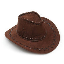Load image into Gallery viewer, Fashion Western Cowboy Hat Large Brimmed Hat for Men or Female Western Hat cowboy cap