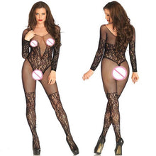 Load image into Gallery viewer, Sexy Fishnet Erotic Lingerie Plus Size Hot Erotic Costumes Teddy Lenceria Sex Clothes Open Crotch Baby Doll Mujer Sexy Underwear