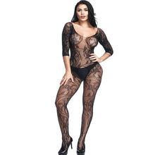 Load image into Gallery viewer, Sexy Fishnet Erotic Lingerie Plus Size Hot Erotic Costumes Teddy Lenceria Sex Clothes Open Crotch Baby Doll Mujer Sexy Underwear