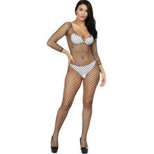 Load image into Gallery viewer, Sexy Fishnet Erotic Lingerie Plus Size Hot Erotic Costumes Teddy Lenceria Sex Clothes Open Crotch Baby Doll Mujer Sexy Underwear