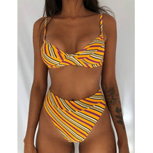 Load image into Gallery viewer, New Arrival Brazilian Fashion Cut Push up Bra Swimwear