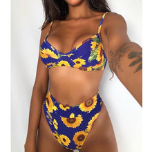 Load image into Gallery viewer, New Arrival Brazilian Fashion Cut Push up Bra Swimwear