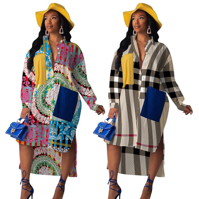 African Dresses For Women Dashiki Summer Plus Size Dress Ladies Traditional African Print Clothing Bazin Ankara Dresses