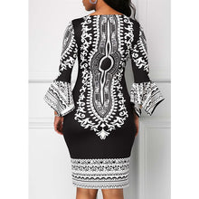 Load image into Gallery viewer, New sexy fashion African women printing plus size dress